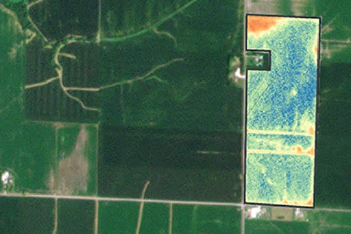 Enhanced Vegetative Health Maps from Satellite Imagery Using the Red Edge Band